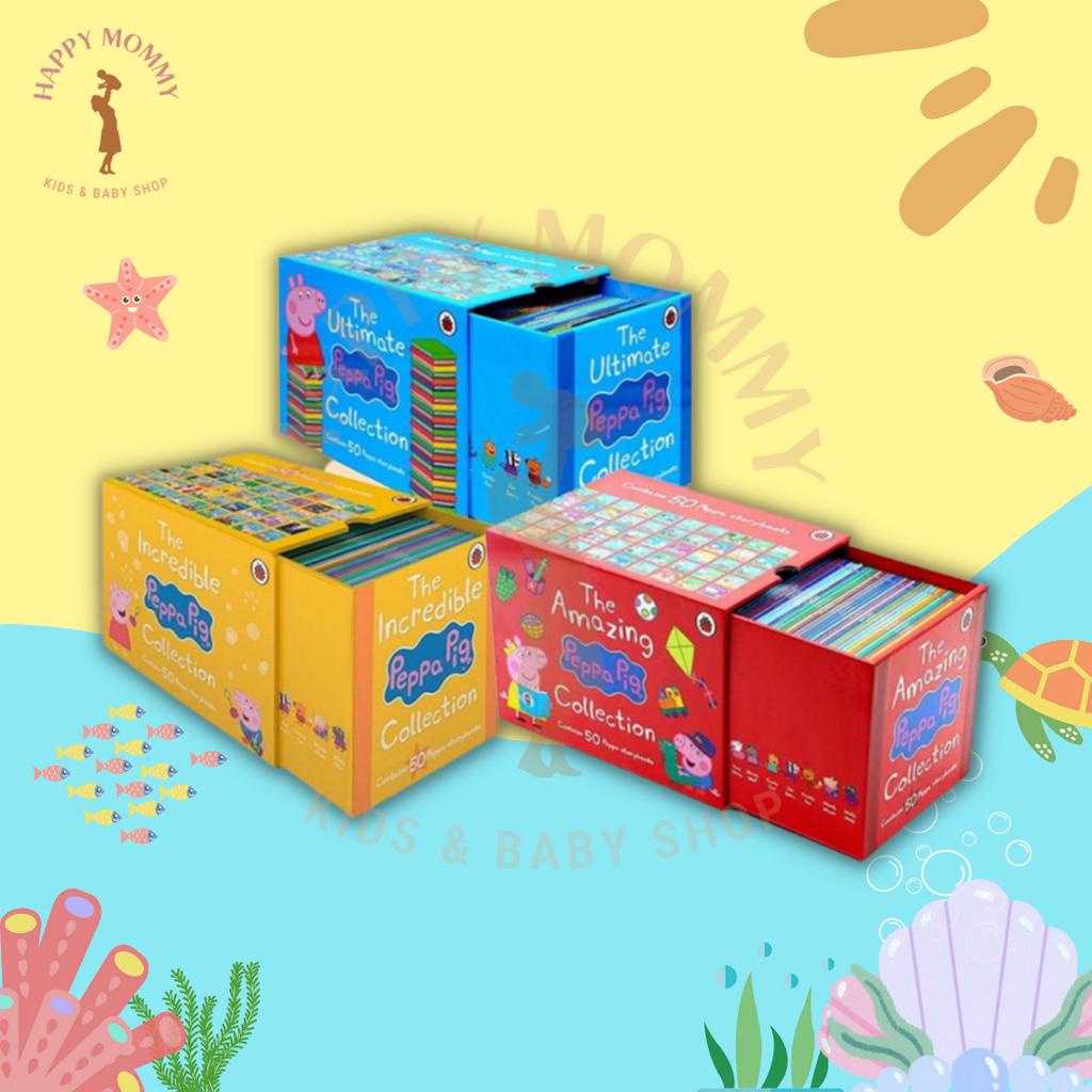 Jual Peppa Pig Ultimate Incredible Story Book Set isi 50 Buku Cerita ...