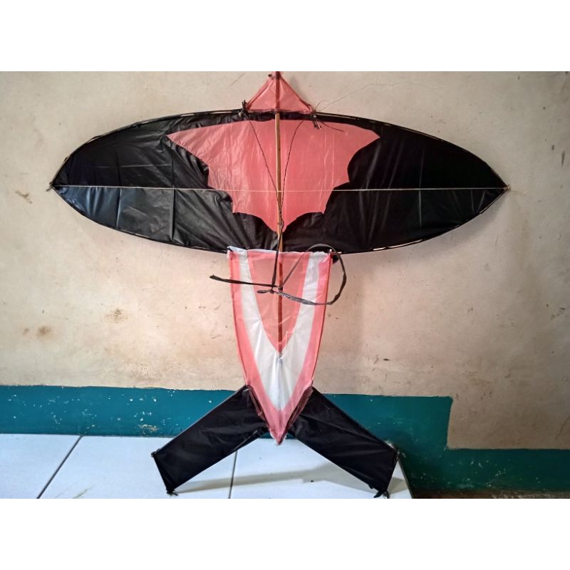 Jual KERANGKA LAYANGAN/WAU TRADISIONAL GAPANGAN PANJANG 1M (Bonus