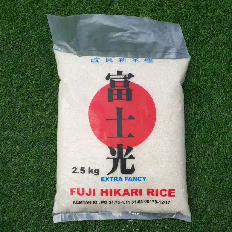 Jual Beras jepang Fuji Hikari 2500gr (2.5kg) | Shopee Indonesia