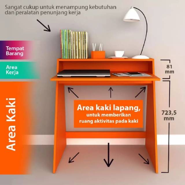 Jual Meja Kerja Minimalis Shopee Indonesia