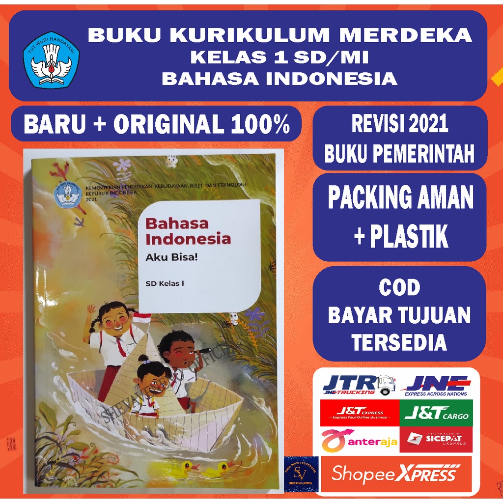 Jual Buku Siswa Kurikulum Merdeka 2021 Kelas 1 SD Bahasa Indonesia ...