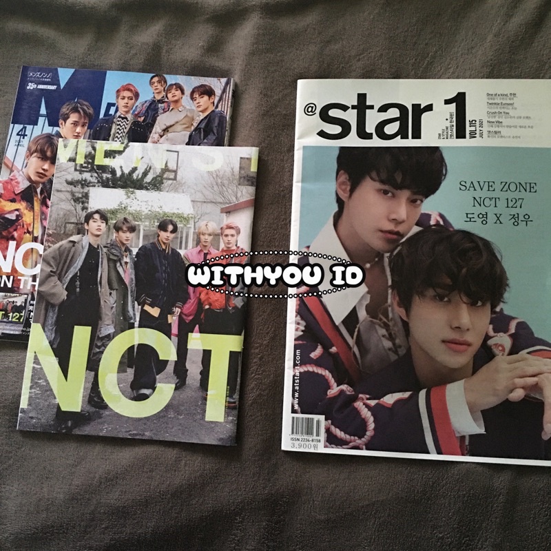 Jual Magazine / Majalah mensnonno japan NCT 127, star 1 / cosmopolitan