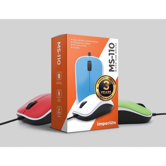 Jual MOUSE IMPERION MS-110 - MOUSE OPTICAL | Shopee Indonesia