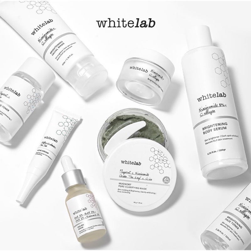 White lab deals skincare