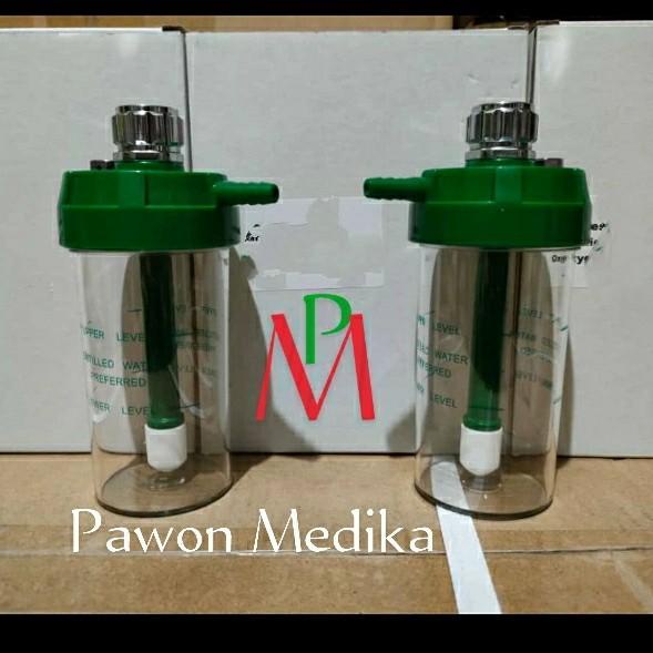 Jual Regulator Botol Humidifier Oksigen Tabung /Regulator Flowmeter ...