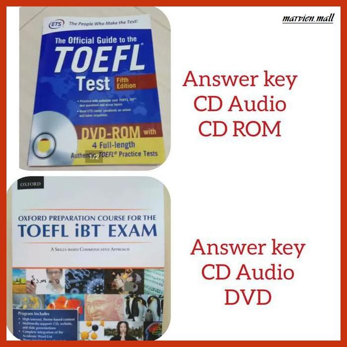 Jual BUKU-PERSIAPAN-UJIAN- OXFORD TOEFL IBT & OFFICIAL GUIDE TO TOEFL ...