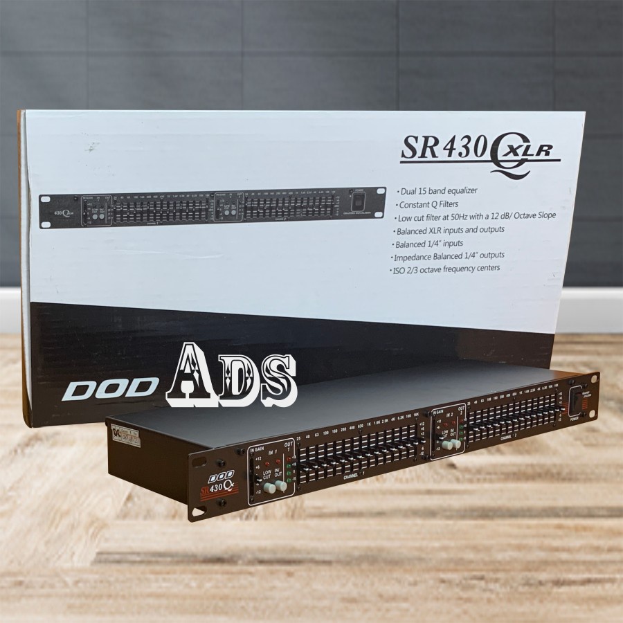 Jual EQUALIZER DOD SR 430 QX dod sr430 qx DOD SR430 QX