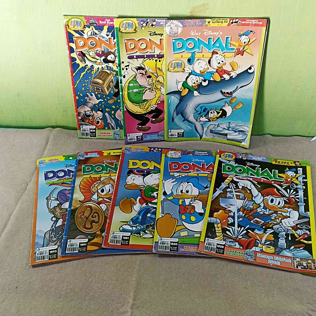 Jual Paket Donal Bebek - no 1773 dst - no detail lihat deskripsi