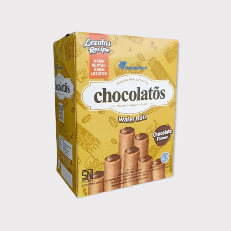Jual CHOCOLATOS WAFER ROLL | Shopee Indonesia