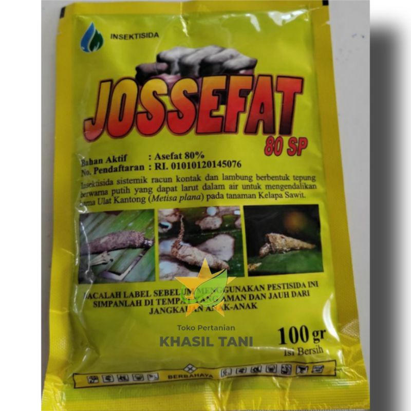 Jual Insektisida JOSSEFAT 80 SP 100gr - TIGA MUARA EMAS MAKMUR asefat ...