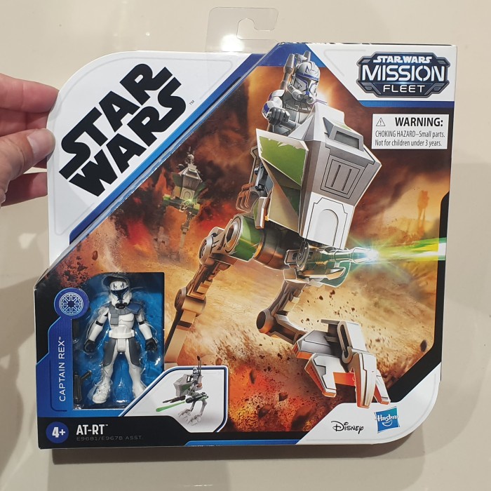 Jual hasbro star wars mission fleet captain Rex AT-RT | Shopee Indonesia