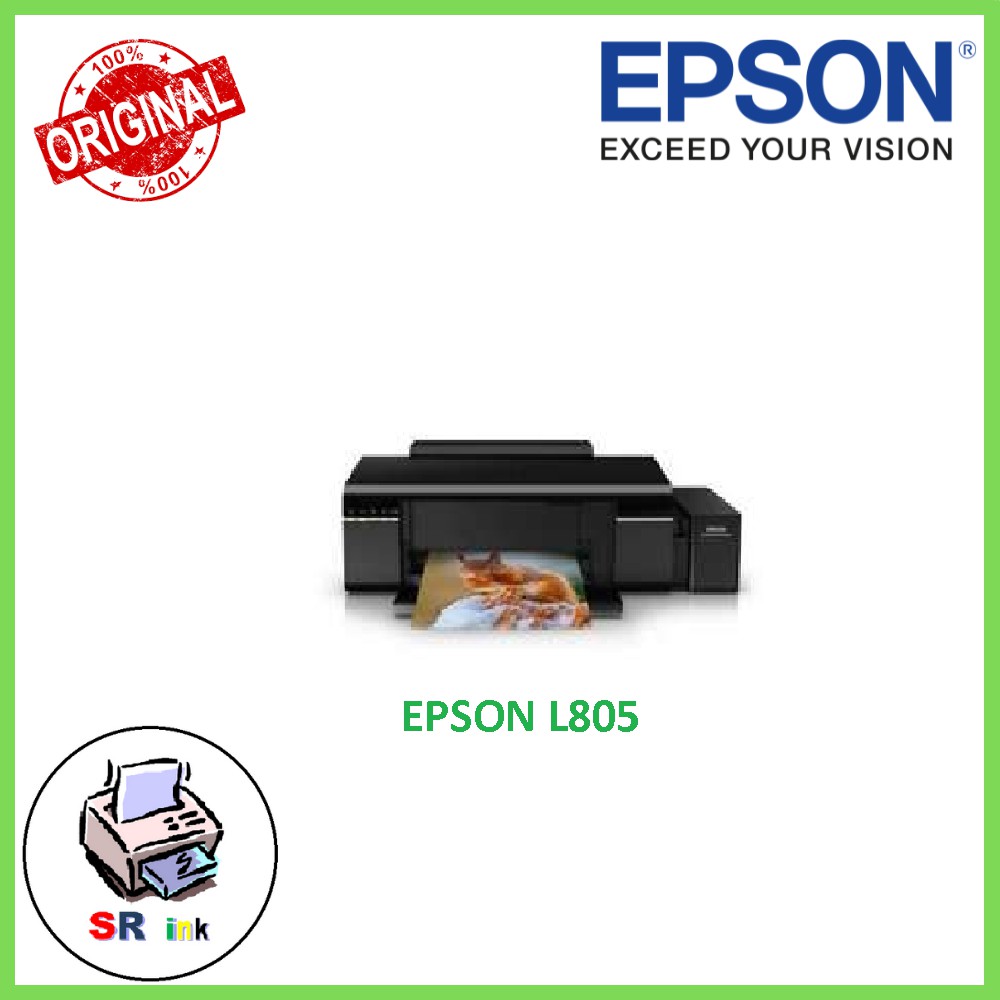 Jual Epson L805 Wifi Photo Ink Tank Printer | Shopee Indonesia