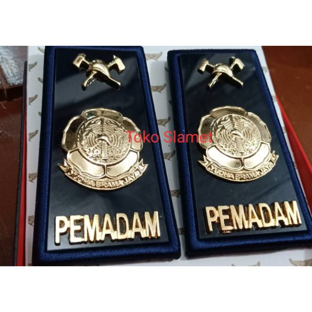 Jual Pangkat PDH Pemadam S1 Mika | Shopee Indonesia