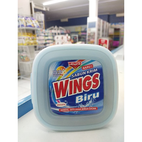 Jual Sabun Colek Sabun Krim Wings WB450TR 400gr Wadah Kotak Bagus Mirip ...