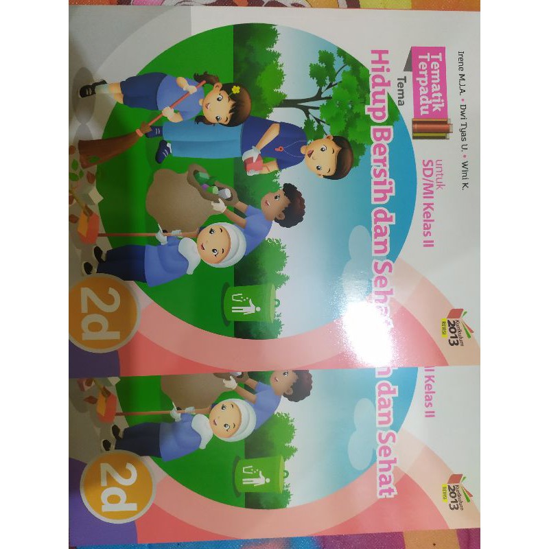 Jual Tematik Terpadu SD Kelas 2 Jilid 2A, 2B, 2C, 2D, 2E, 2F, 2G, 2H ...