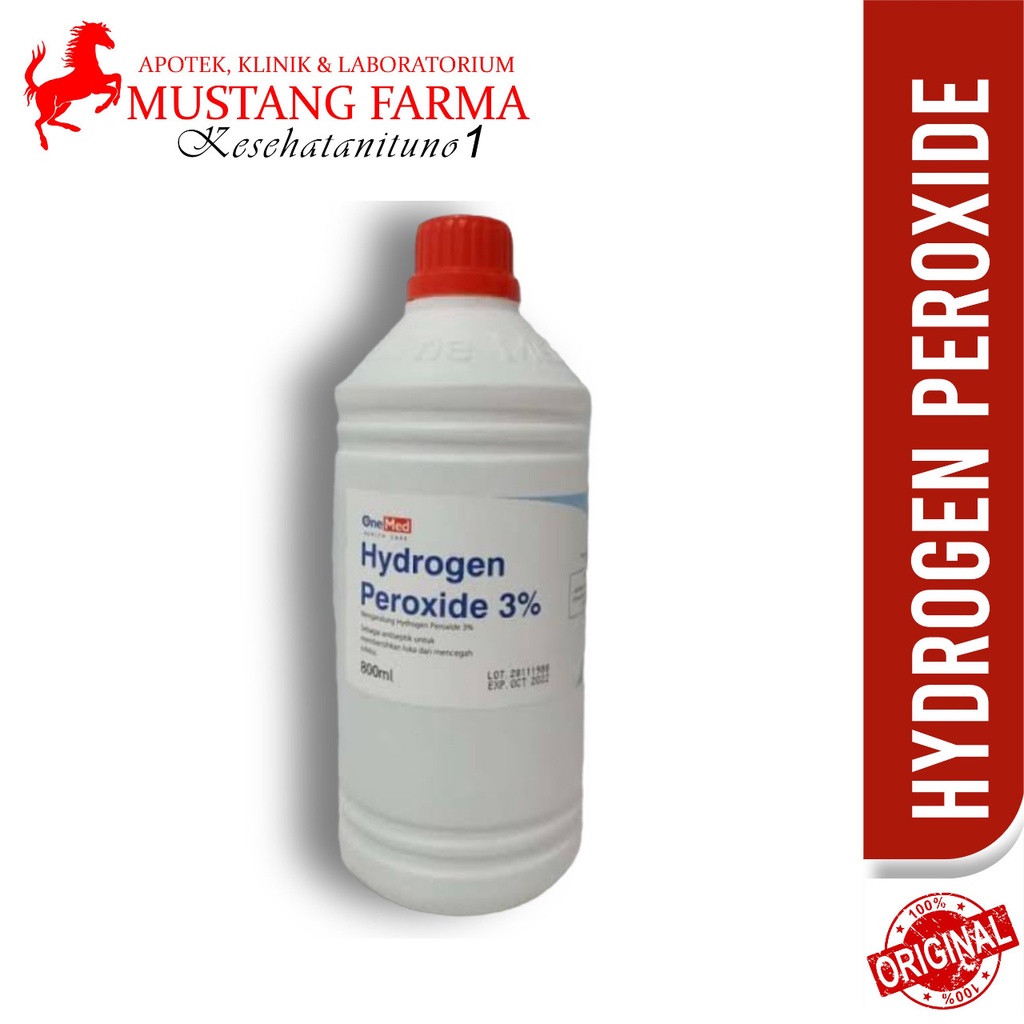 Jual Hydrogen Peroxide Ml Onemed Shopee Indonesia