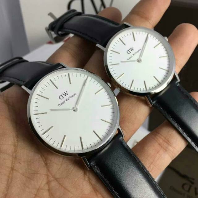 Daniel Wellington Jam DW Classic White Sheffield Silver Ring Original