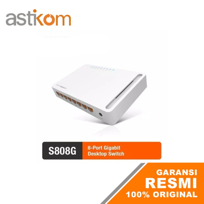 Jual TOTOLINK S808G Switch Hub Gigabit 8 Port 10/100/1000mbps Switch ...