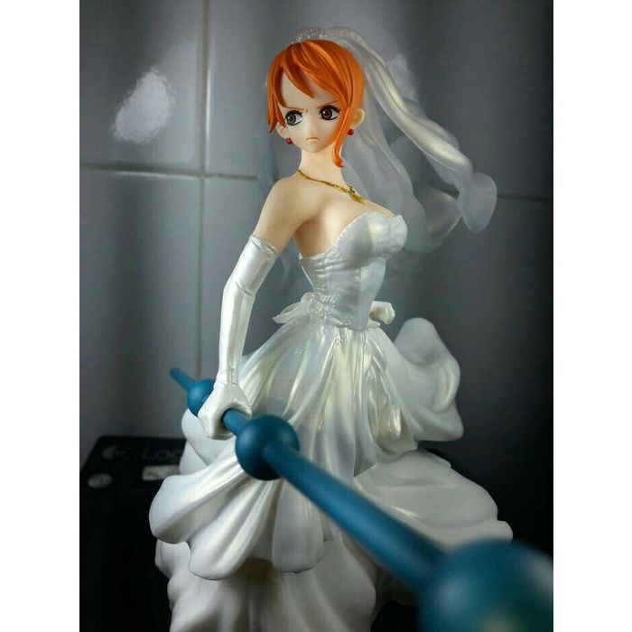 Jual Diskon Spesial Sc Scultures Nami Wedding Figure One Piece Dxf ...