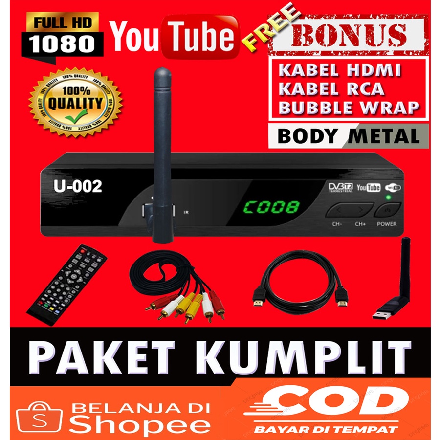 Jual DVB T2 DVB-T2 STB ESTEBE SET TOP BOX SET BOX TV DIGITAL SETOP BOX ...