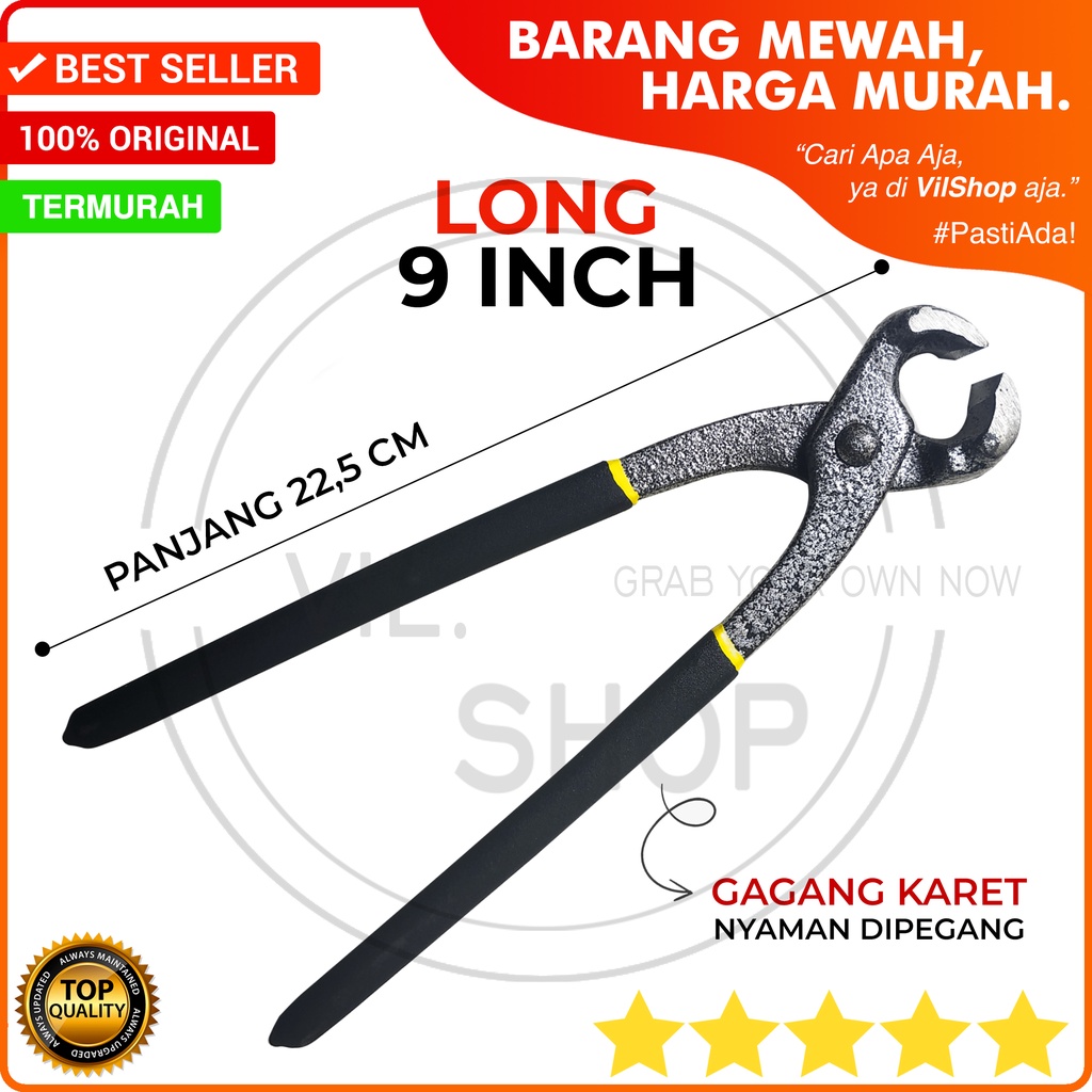 Jual Tang Catut Gegep Kakaktua Panjang Inch Gagang Karet Tang Kakak