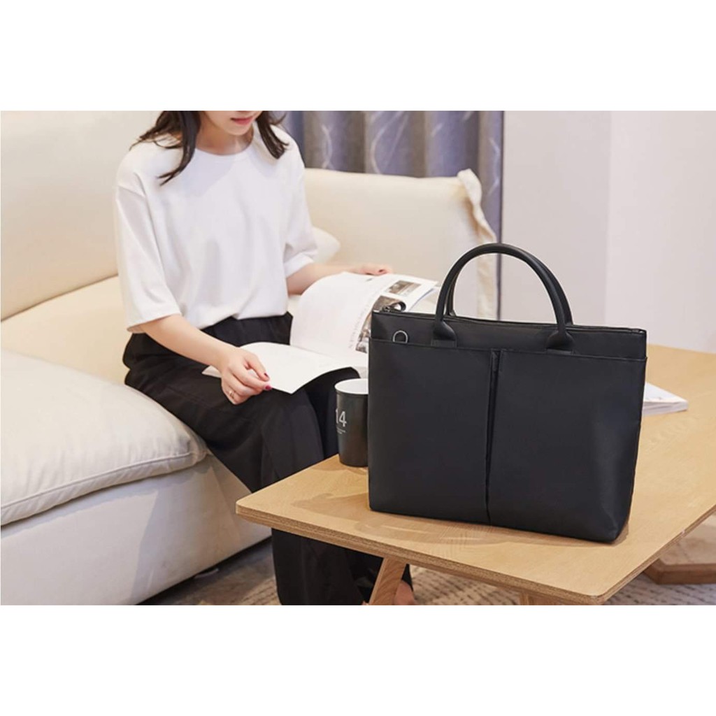 Tas Laptop Wanita Multifungsi Handbag Tas Jinjing Selempang 12 13 14 15  inc - Main Image