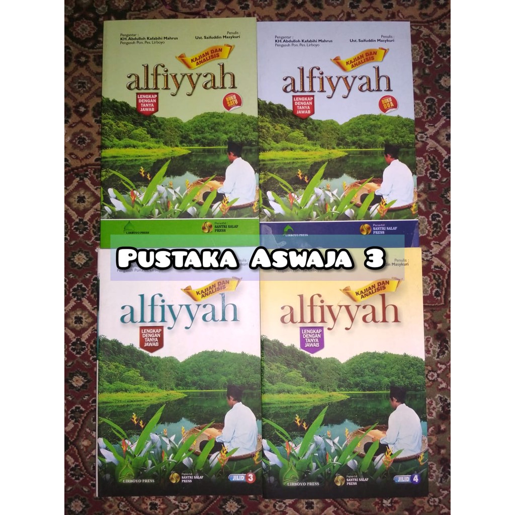 Jual Alfiyah Ibnu Malik 4 Jilid Buku Makna Pesantren Dan Kitab Terjemah ...