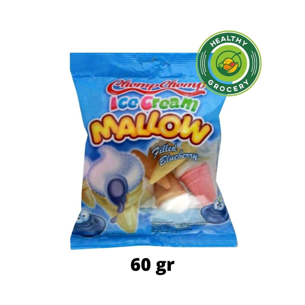 Jual Chomp Chomp Ice Cream Mallow 60gr / Marshmallows All Varian ...