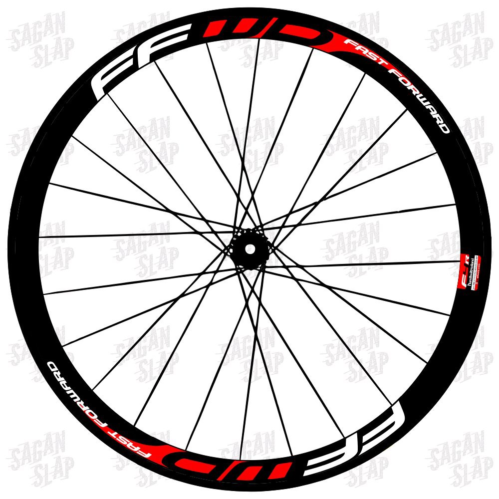 Jual Stiker FFWD F4R lebar stiker 3 cm Sticker Decal Rim Rims Velg ...