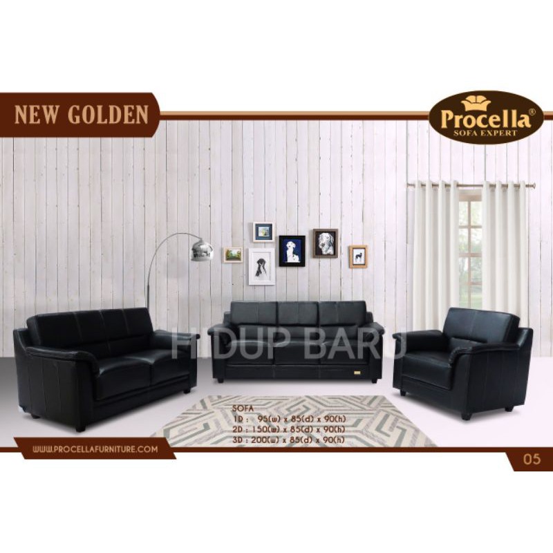 Jual SOFA NEW GOLDEN By Procella / Bangku Kursi MEWAh Golden PROCELLA ...