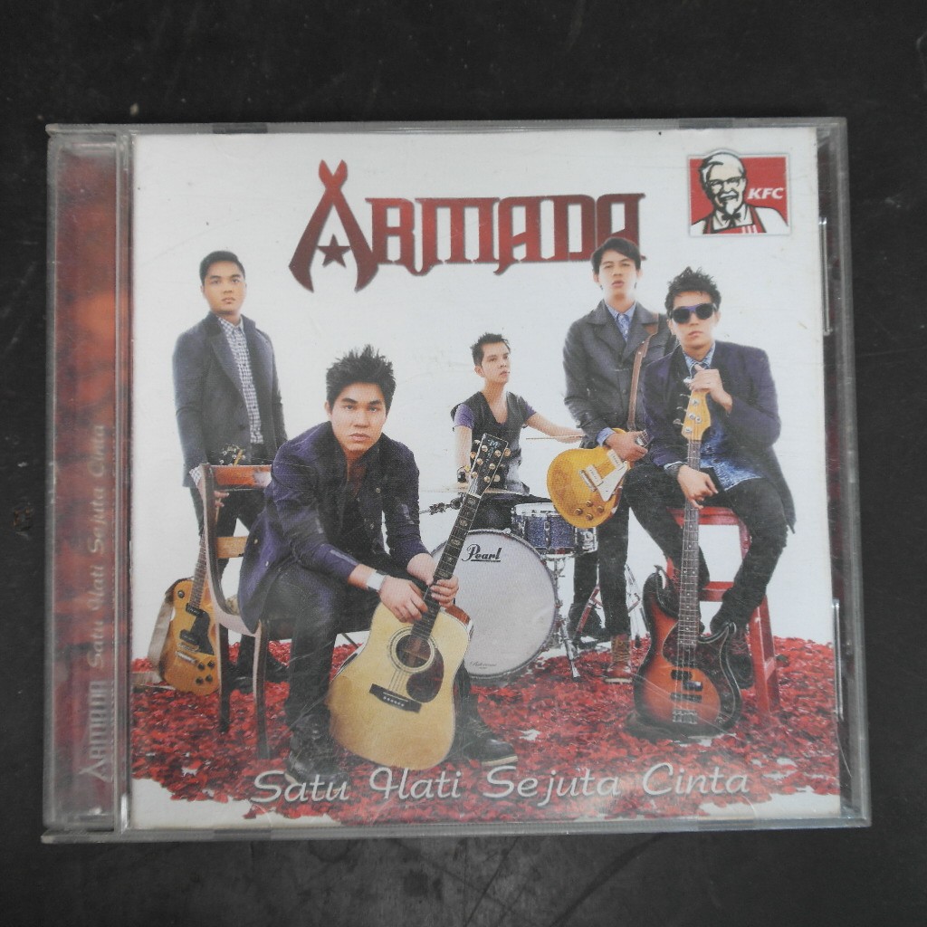 Jual CD ARMADA SATU HATI SEJUTA CINTA Shopee Indonesia