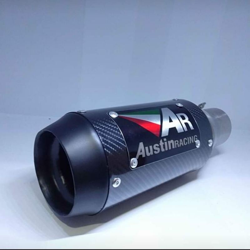 Jual KNALPOT MOTOR AUSTIN RASING SLENSER lengkap dengan per klem untuk ...