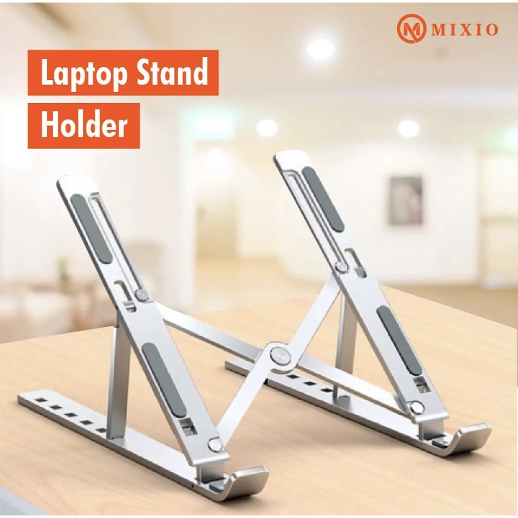 Jual Stand Holder Laptop Macbook Notebook IPAD Mac dudukan lipat Pro