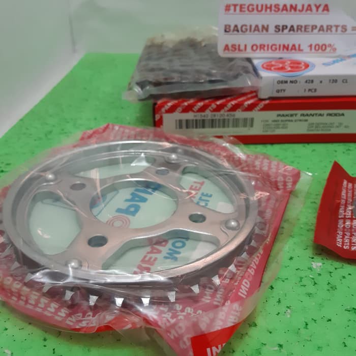 Jual gir set / gear set honda sonic 150r / supra gtr 150 original