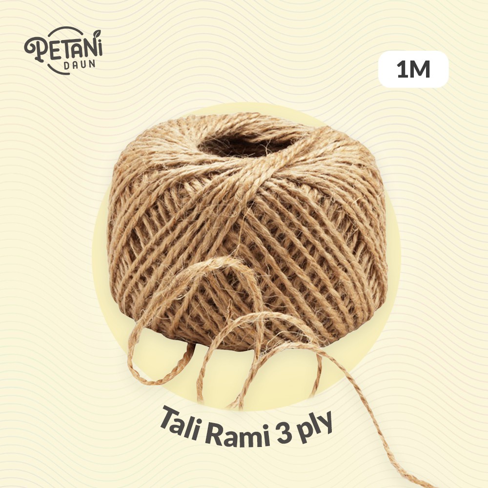 Jual Hemp Rope Tali Rami Goni Ply Mm Shopee Indonesia