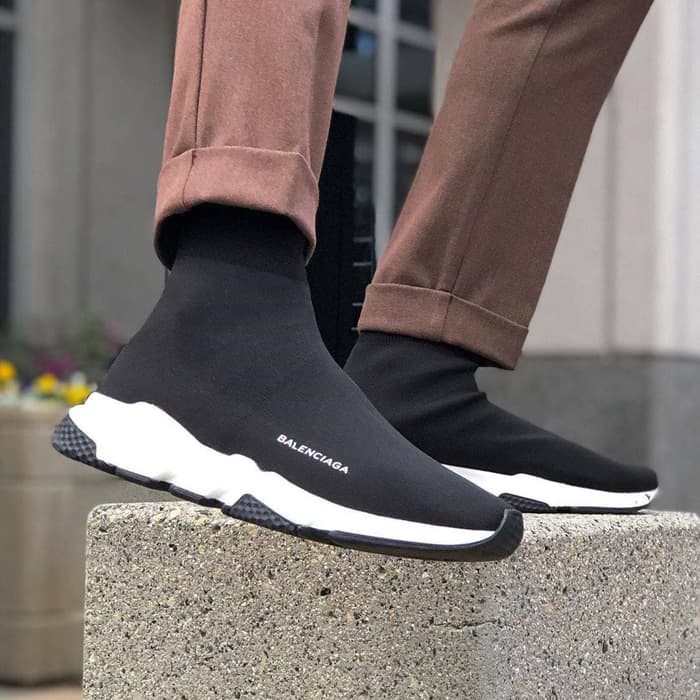 Mens balenciaga speed trainer sale best sale