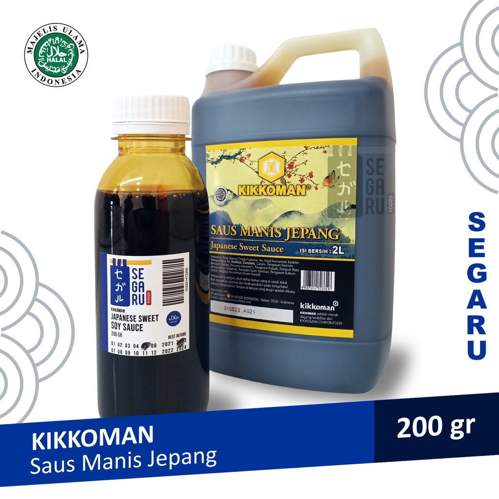 Jual Kikkoman Japanese Sweet Soy Sauce Sushi Halal 200gr Shopee Indonesia