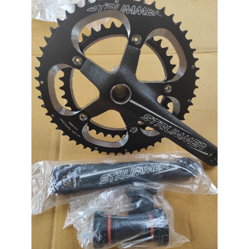 Crank double sale chainring