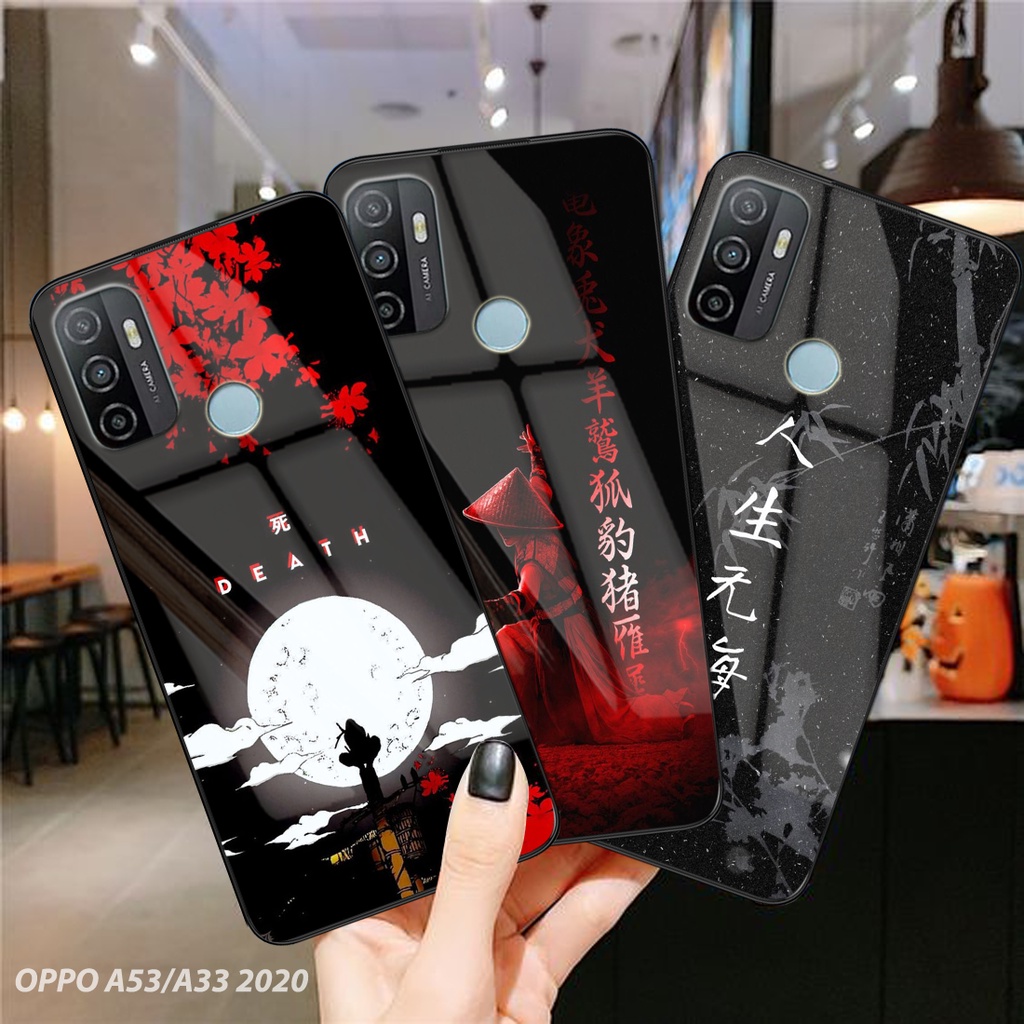 Jual Softcase Glass Kaca NINJA [SF98] OPPO A53/A33 2020 Terbaru Casing ...