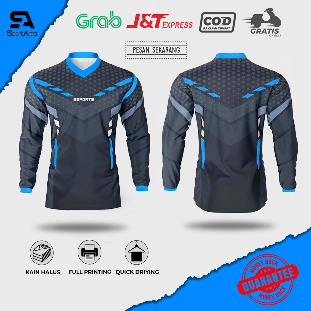 Jual Baju Sepeda Jersey Kaos Gowes Mtb Cross Esport Shopee Indonesia