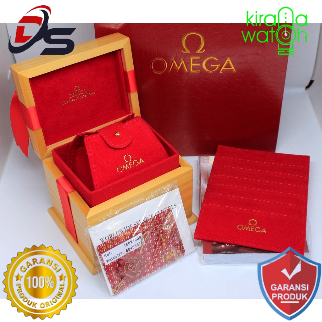 Jual Box Jam Tangan Omega Original Full Set Shopee Indonesia