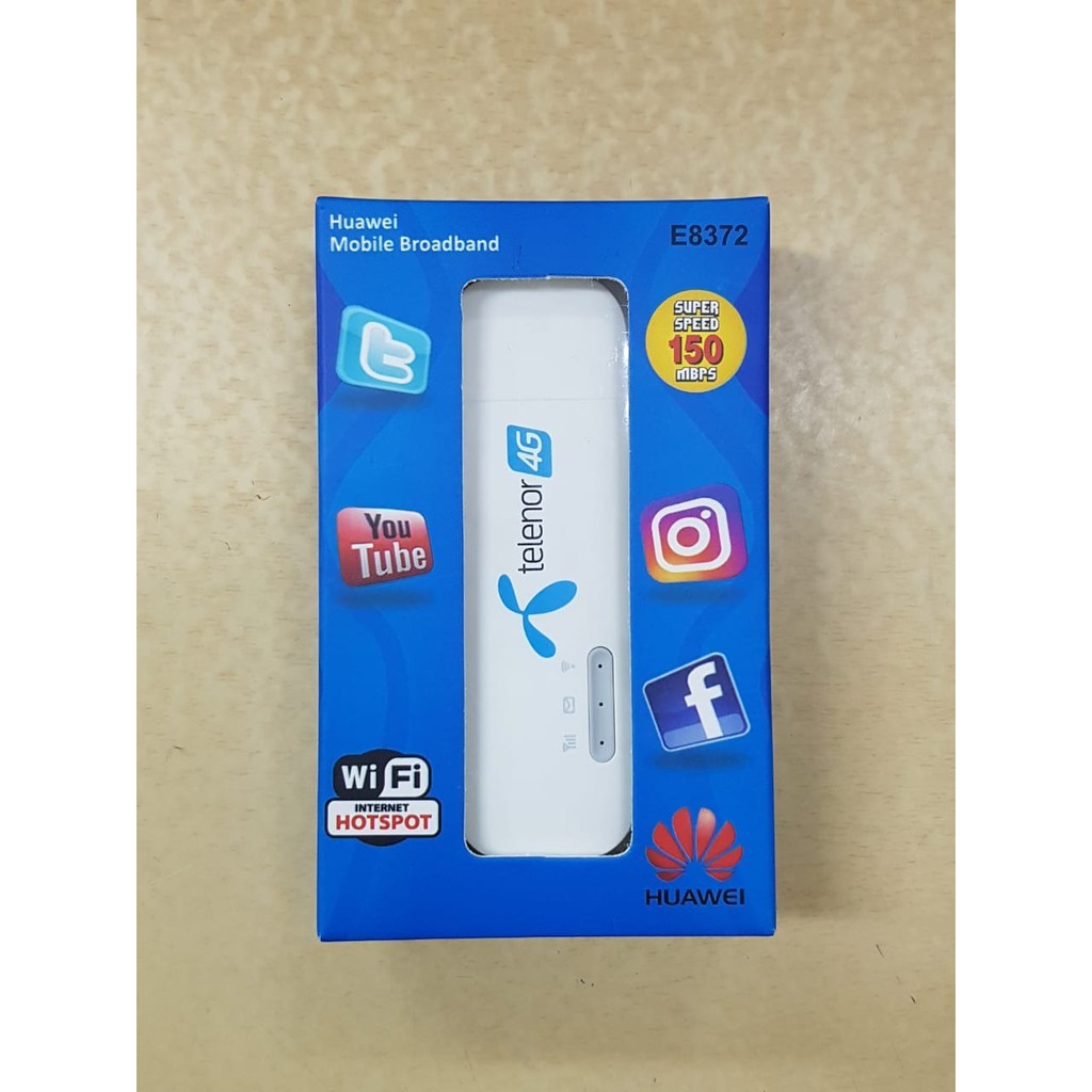 Jual Modem MIFI / WIFI 4G Huawei E8372 wingle dual slot antena NYALA DI