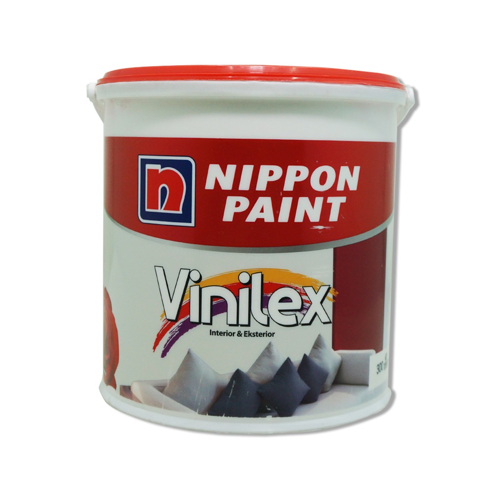 Jual CAT TEMBOK VINILEX NIPPON PAINT 5KG KHUSUS PUTIH | Shopee Indonesia