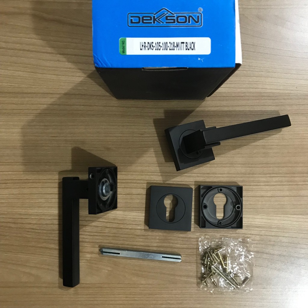 Jual HANDLE DEKKSON LHR 5218 BLACK Handle Hitam Dekson LHR 5218 MATT