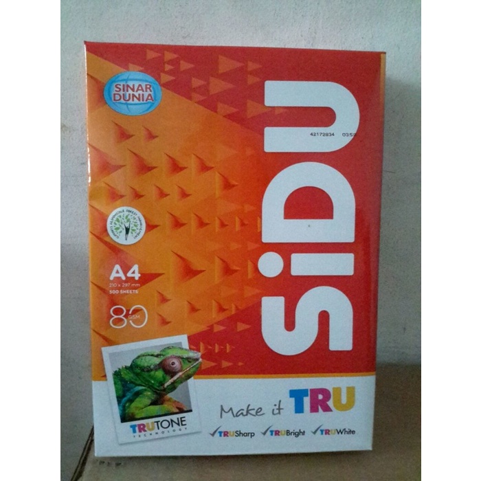 Jual Kertas HVS Sidu A4 80 Gr | Shopee Indonesia