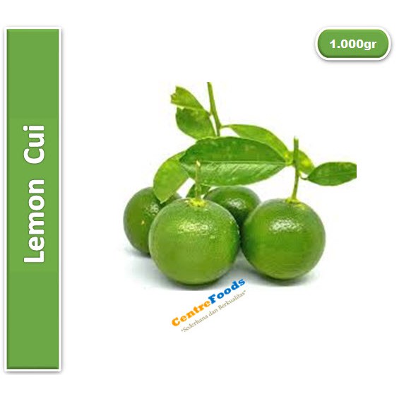 Jual Jeruk Lemon Cui - Jeruk Kunci Sonkit | 1.000gr [ Harga Per KG ...
