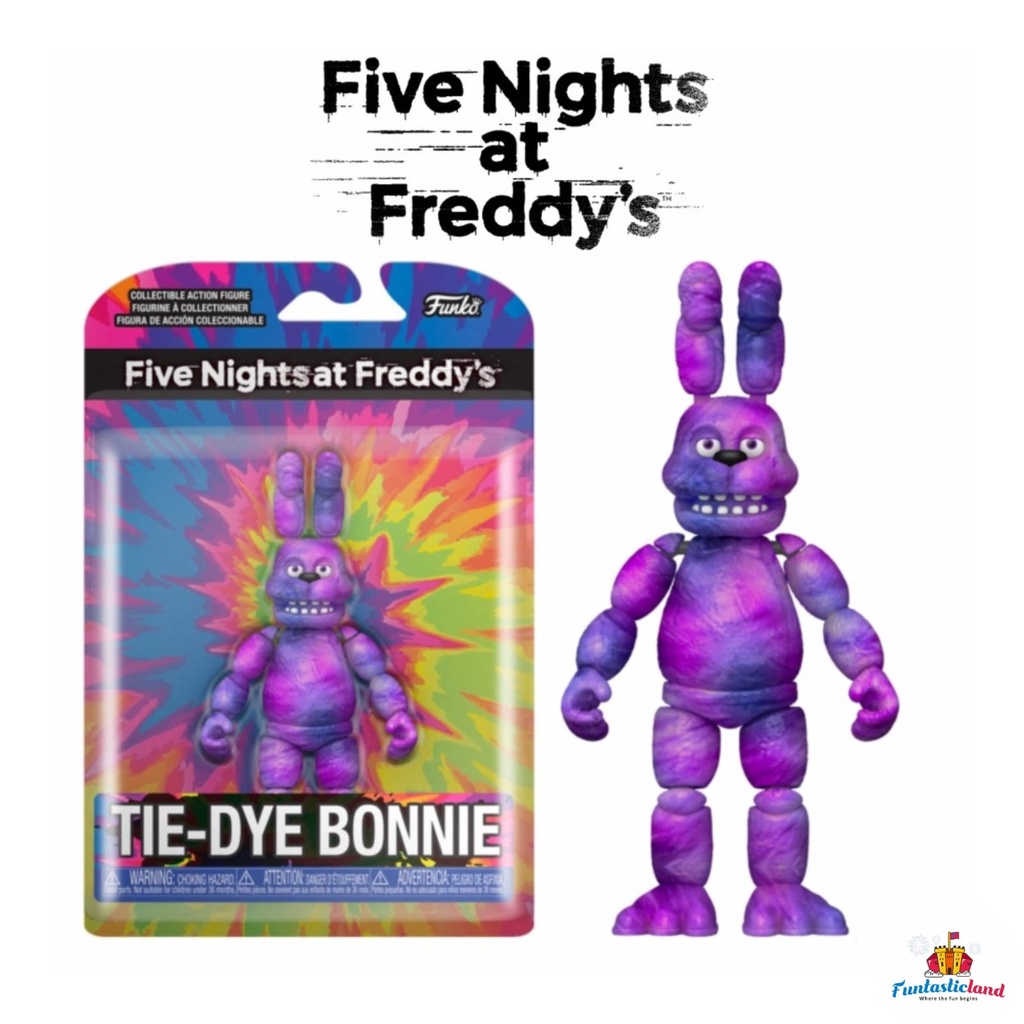 Jual Original Funko Articulated Action Figures Five Nights At Freddys Fnaf Tie Dye Bonnie 4426