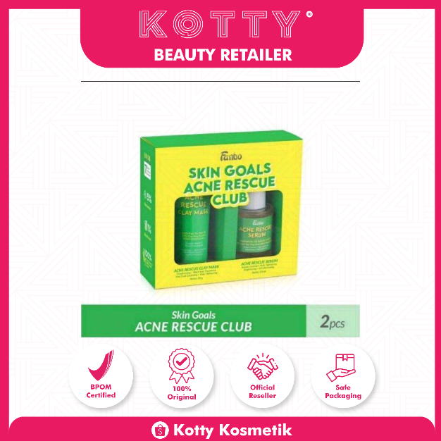 Jual FANBO SKIN GOALS ACNE RESCUE CLUB | Shopee Indonesia