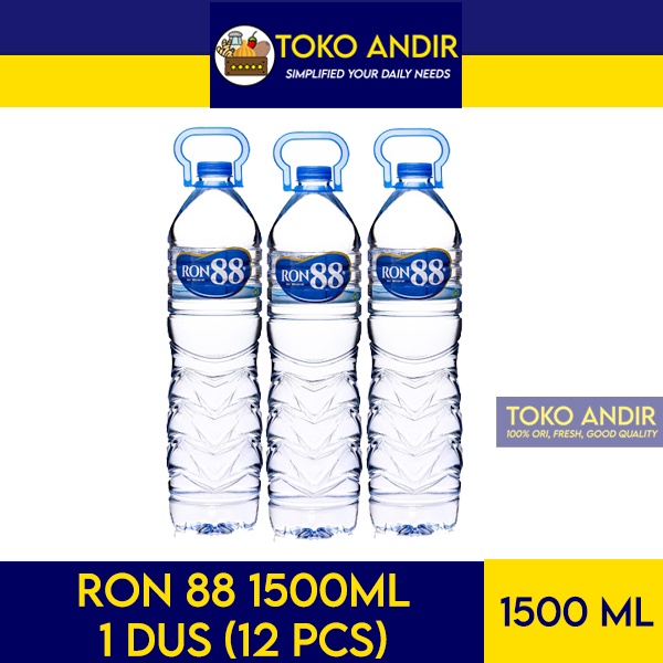 Jual Ron88 Air Mineral 1500ml Per Dus (1500ml) | Shopee Indonesia