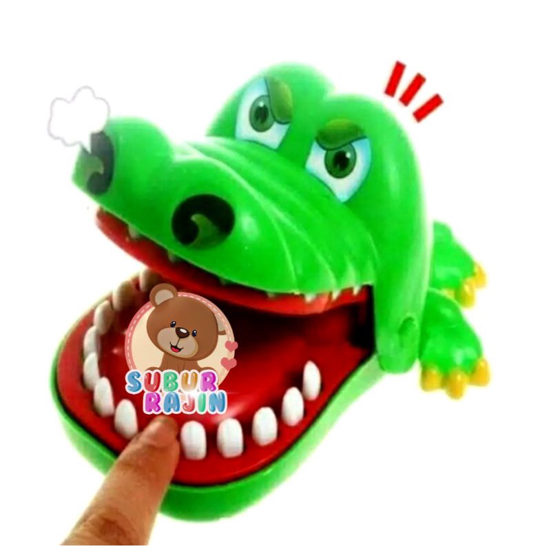 Jual Mainan gigi buaya / game gigit buaya(kemasan kantong) | Shopee ...